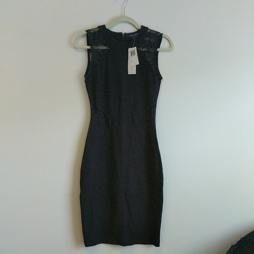 NWT Beautiful black lace dress